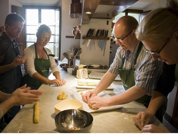 A cooking class in Bologna that a specialist tour operator organises. 
