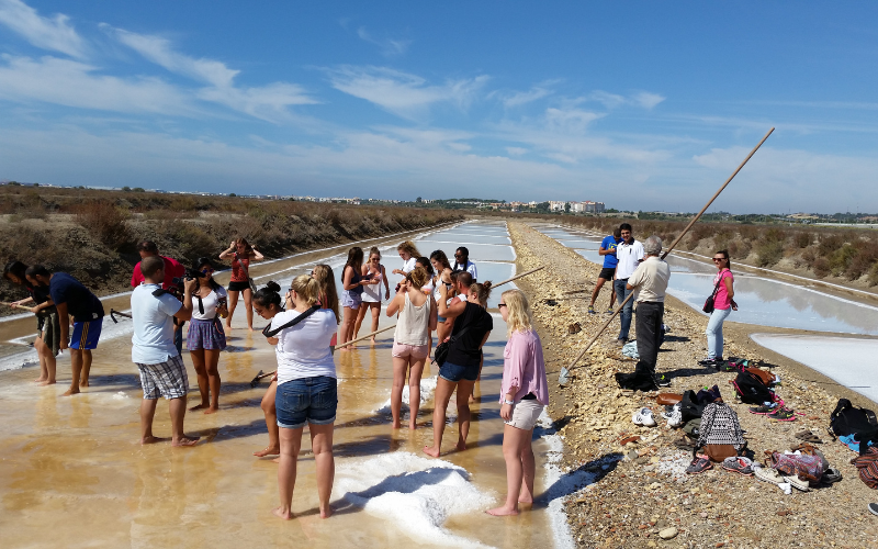 An exclusive experience booked by a tour operator, which lets travellers explore salt flats in Spain